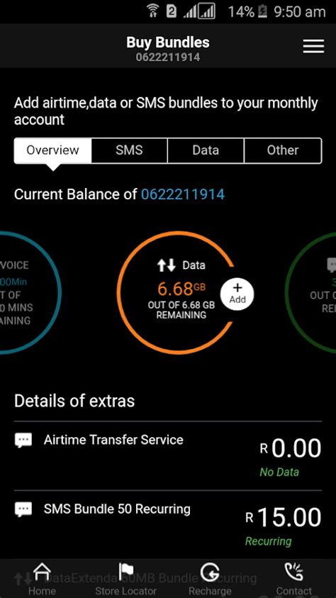 Download the Cell C App.